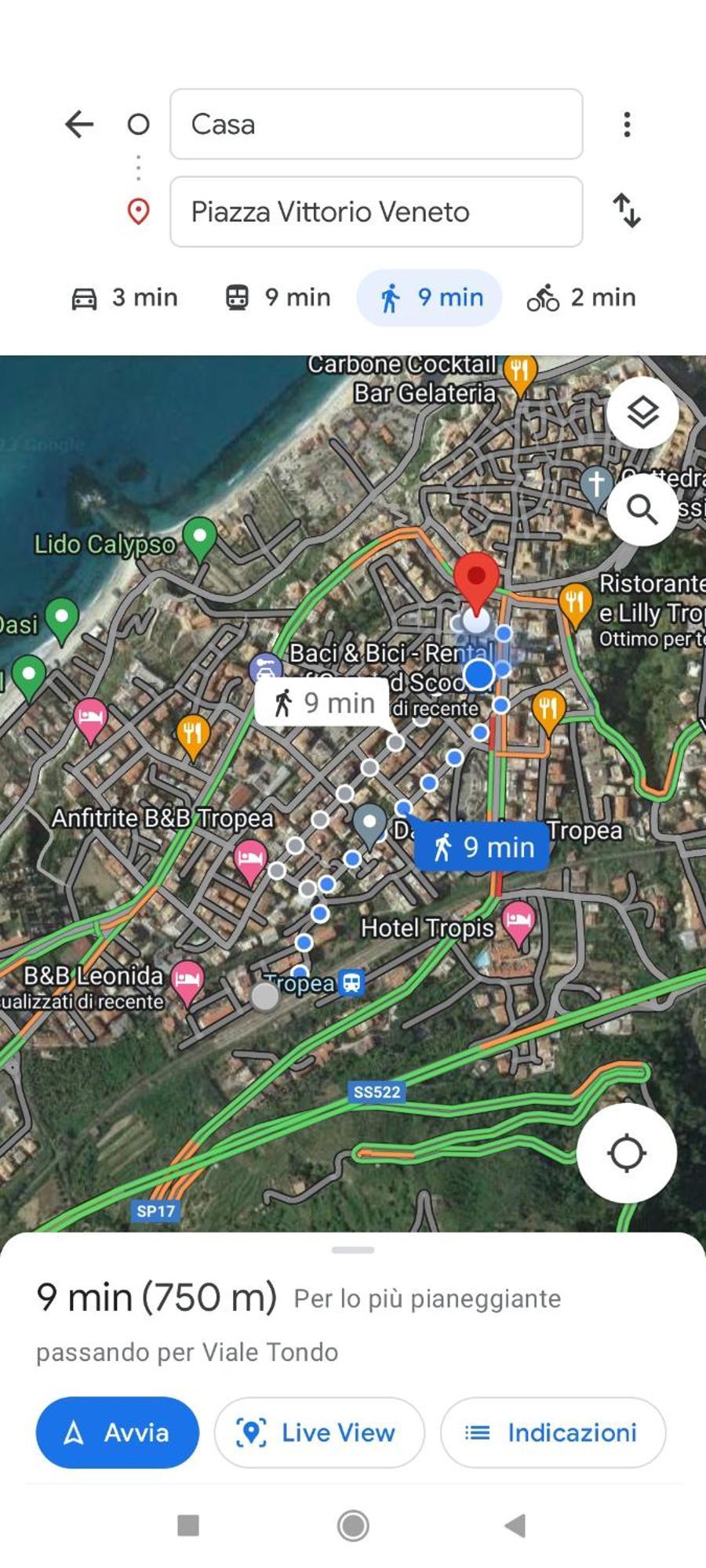 B&B Leonida Tropea Buitenkant foto